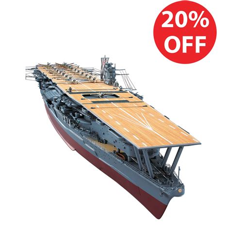 IJN Akagi Model Warship 1:250 Scale Full Kit | ModelSpace