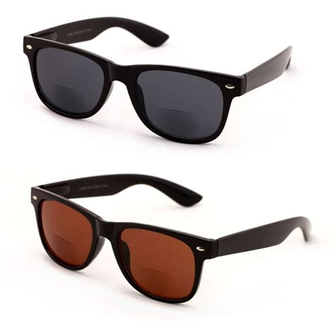 2 Pairs of Classic Reading Bifocal Sunglasses UV Protection Outdoor Readers - Etsy