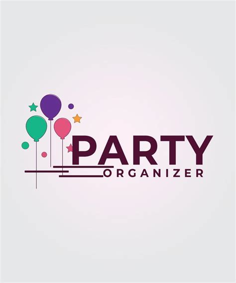 party logo Template 11965014 Vector Art at Vecteezy