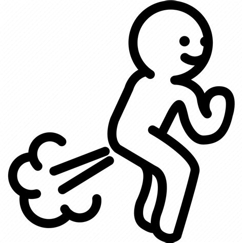 Fart, farting, gas, human, man, resource, smelly icon - Download on ...