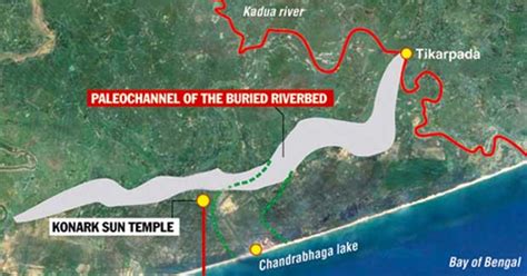 Evidence of ancient river Chandrabhaga found near Konark temple ...