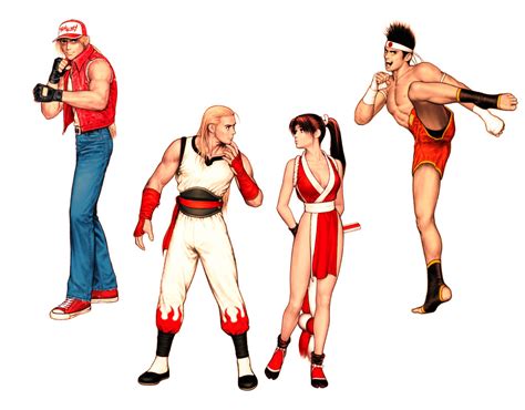 THE KING OF FIGHTERS '99 || CHARACTERS || FATAL FURY TEAM