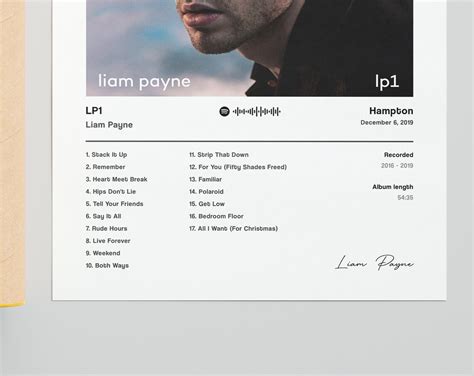 Liam Payne poster Liam Payne LP1 Album Cover Posters | Etsy