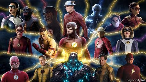 The flash speedsters wallpaper by BeyondityArt on DeviantArt | All ...