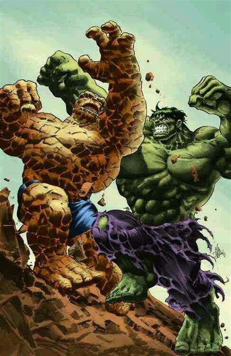 213 best images about The Hulk vs The Thing on Pinterest