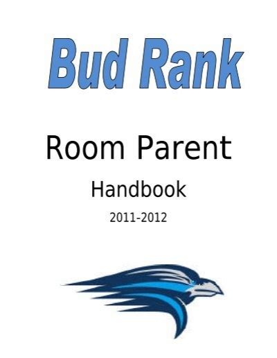 Room Parent Responsibilities - Bud Rank Elementary School