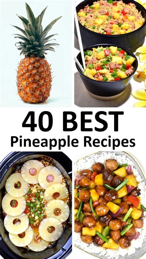 The 40 BEST Pineapple Recipes - GypsyPlate