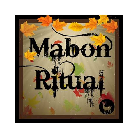 Mabon Ritual How to for Beginner Wicca Witch and Wiccan