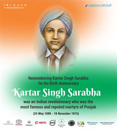 Remembering Kartar Singh Sarabha On his Birth Anniversary. # ...