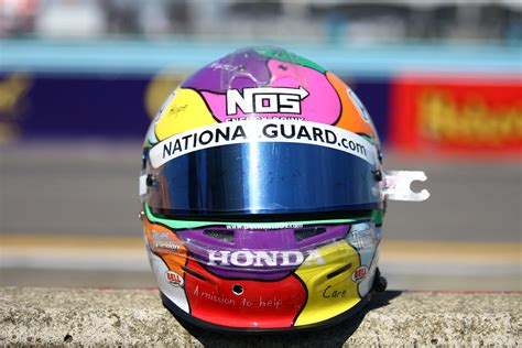 Dan Wheldon's PMCH Helmet | Helmet worn by Dan Wheldon at th… | Flickr