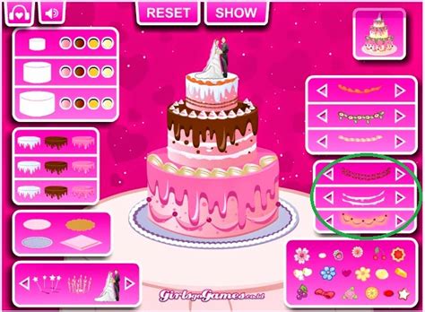 Game Memasak kue: Menghias Kue Pengantin | Game Memasak Ku