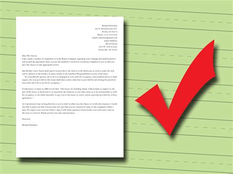 How to Write a Complaint Letter to Your Landlord -- via wikiHow.com Business Letter Format ...