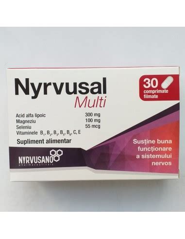 NYRVUSAL MULTI 30COMPRIMATE-NYRVUSANO