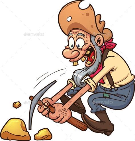 Gold Miner | Gold miners, Illustration art, Illustration