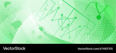 Abstract soccer background Royalty Free Vector Image