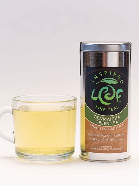 Genmaicha Whole Leaf Green Tea - Inspired Leaf Teas