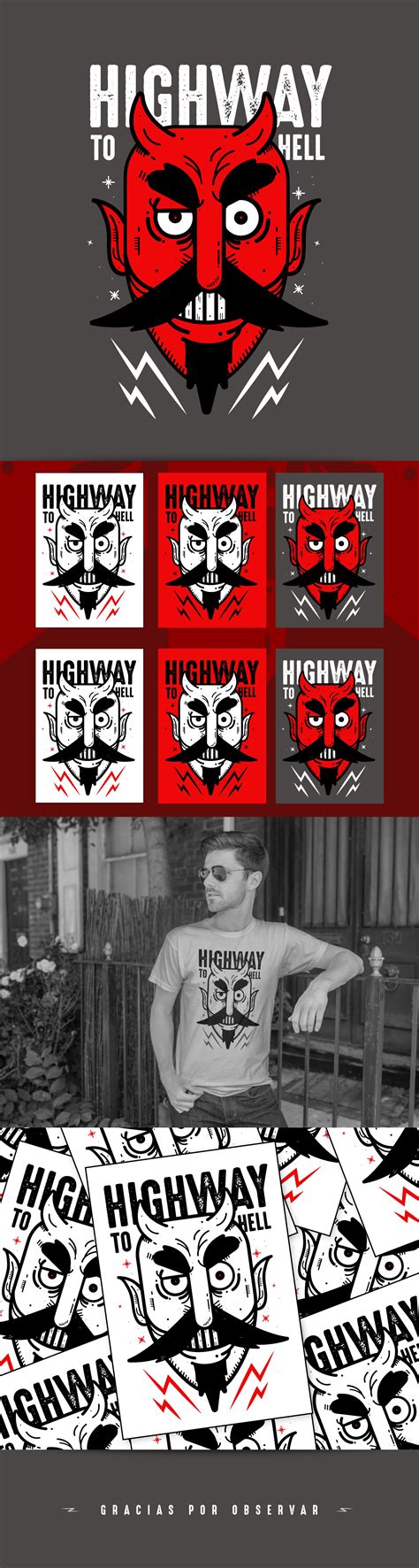 Highway to hell on Behance