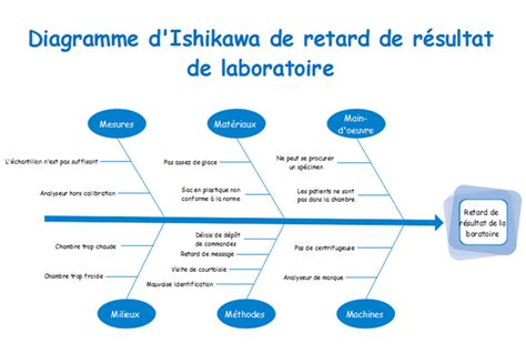 Exemple diagramme d'ishikawa pour comprendre la méthode Ishikawa