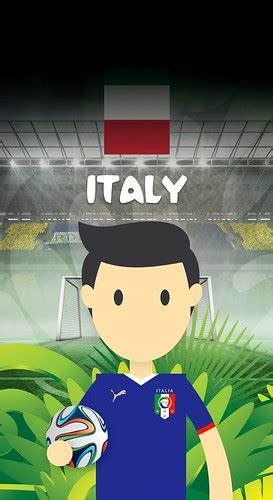 Team Italy - Football World Cup 2014 iPhone X Wallpaper | Flickr