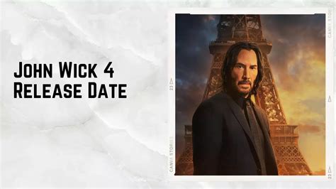 John Wick 4 Release Date Confirmed, Cast, Plot & Other Updates