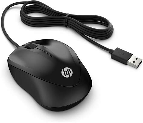 HP 1000 Wired Mouse 1200dpi