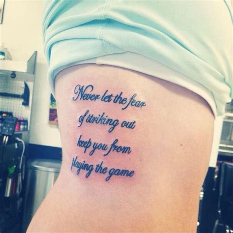 Fear Quotes Tattoo. QuotesGram