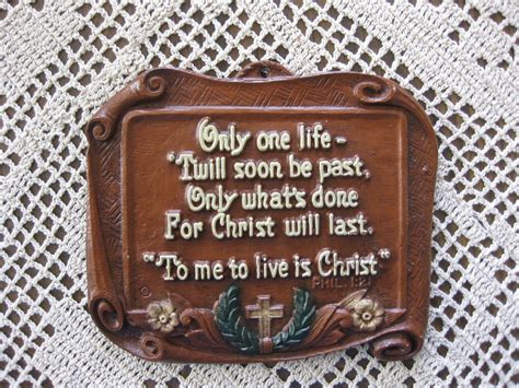 Vintage Bible verse Plaque