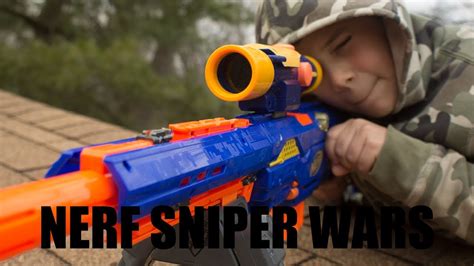 NERF SNIPER WARS - YouTube