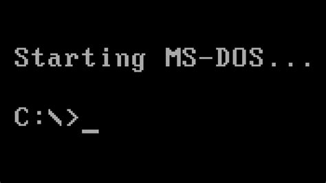 MS-DOS Logo - LogoDix