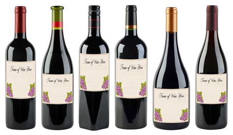 Free Wedding Wine Label Template - Best Professional Templates