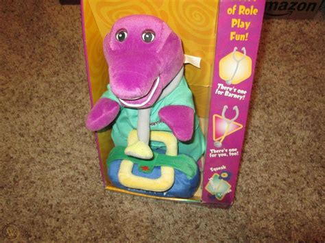 Barney Doctor Playtime Barney Plush Doll Figure New with accessories child show | #1842799874