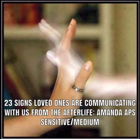 23 Signs From Spirit And Our Loved Ones Who Are In The Afterlife | Afterlife, First love, Spirit ...