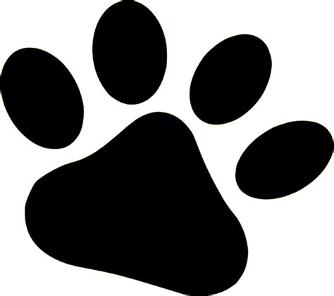 Panda Paw Print Image - ClipArt Best