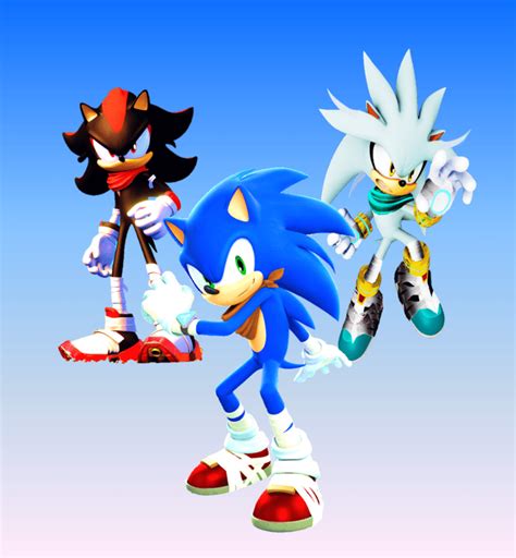 Sonic Shadow and Silver the Hedgehog Wallpapers - Top Free Sonic Shadow and Silver the Hedgehog ...