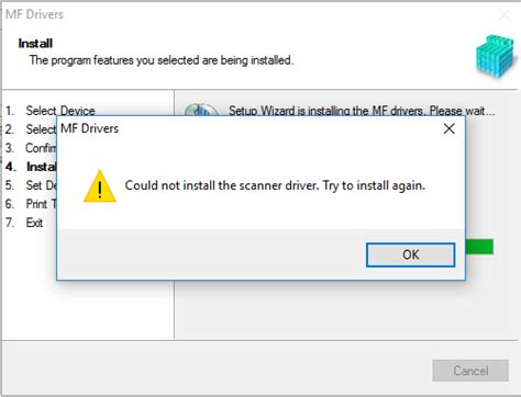 "Could not install the scanner driver" MF227dw - Canon Community