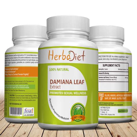 PURE Damiana Leaf Extract 10:1 Veg 500mg High Quality Capsules Turnera ...