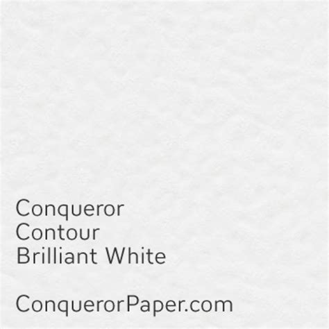 Conqueror Paper Contour Brilliant White A4-210x297mm 100gsm