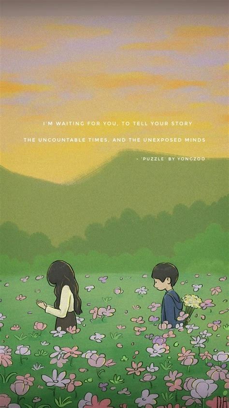 It's okay not to be okay K-drama Lyric Wallpaper - 'Puzzle' by Yongzoo ...