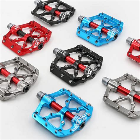 MZYRH 1 Pair 9/16'' Mountain Bike Pedals Nylon/Aluminum with Anti slip ...