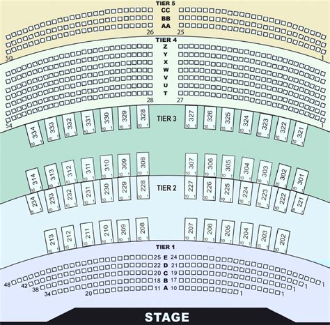 Grove Anaheim Seating Chart