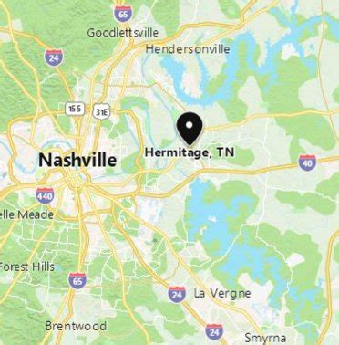 Hermitage [Nashville nbhd], Tennessee Area Map & More