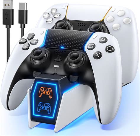 Tokluck PS5 Controller Charger Station Compatible with Playstation 5 ...