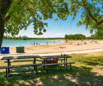 Winnipeg Beach Provincial Park Campground Hiking Trails - Map of the ...