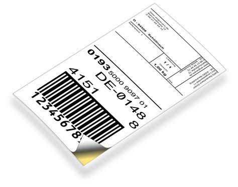 Clipart - Barcode-Label