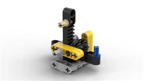 LEGO MOC Gear Rack Shock Absorber by 2in1 | Rebrickable - Build with LEGO