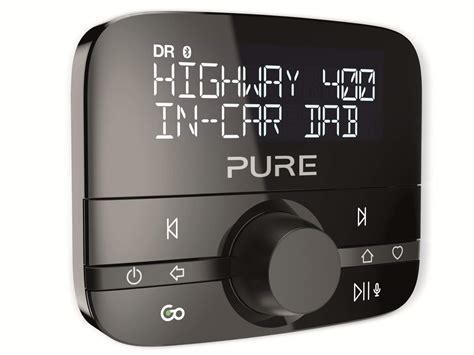 Buy Pure Highway 400 In-Car DAB+/DAB Digital Radio FM Adapter with ...