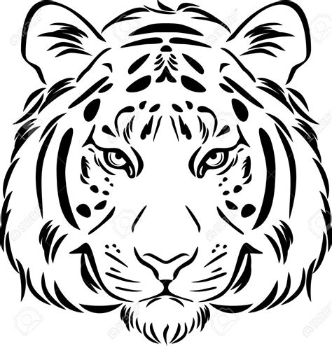 Tiger clipart black and white head pictures on Cliparts Pub 2020! 🔝