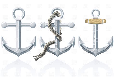 Anchor With Rope Vector at GetDrawings | Free download