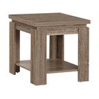 Barnwood End Table - Rustic - Side Tables And End Tables - by (del)Hutson Designs