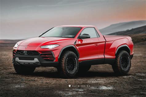 Lamborghini Urus Pickup Truck Concept and 15 More Interesting Images - TechEBlog